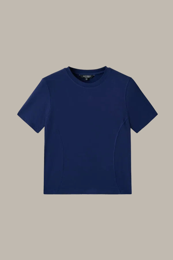 LILY-Tencel Jersey fitted tee