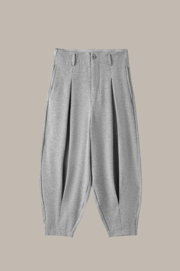 QUINN-Tencel Jersey Balloon Leg Trouser