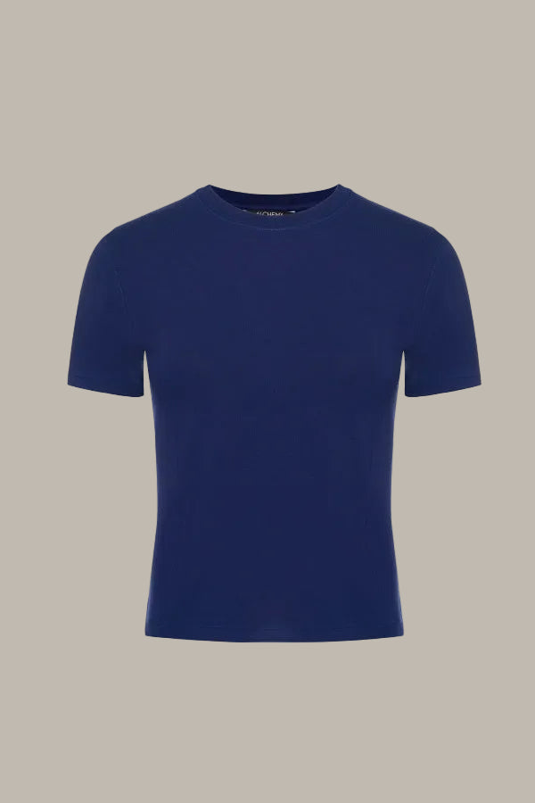 LILY-Tencel Jersey fitted tee