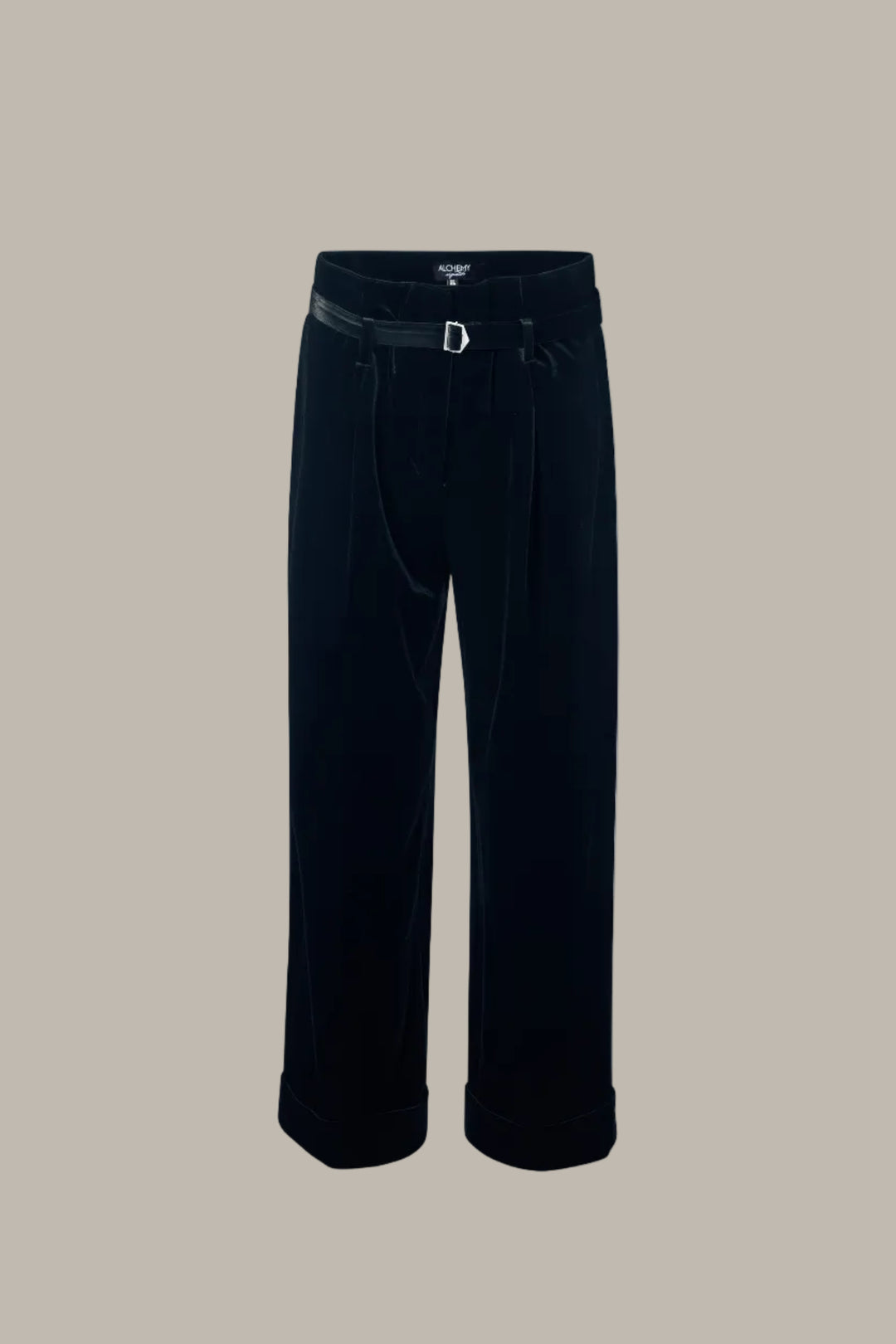 MARGO-Paper-bag wide leg trousers