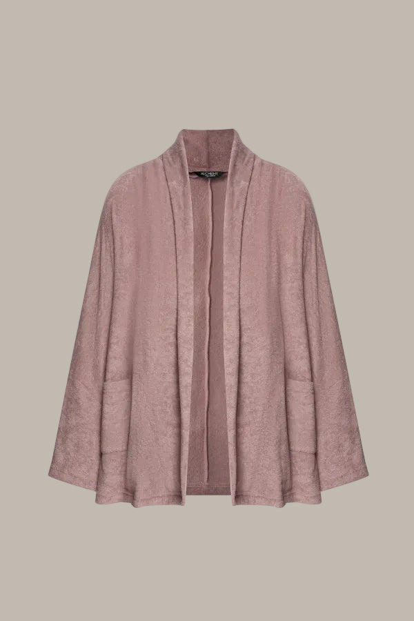 OLIVIA-CLOUD Terry-Cotton Cardigan