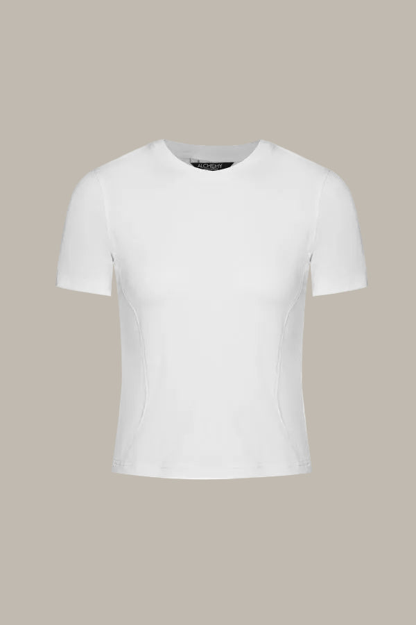 LILY-Tencel Jersey fitted tee