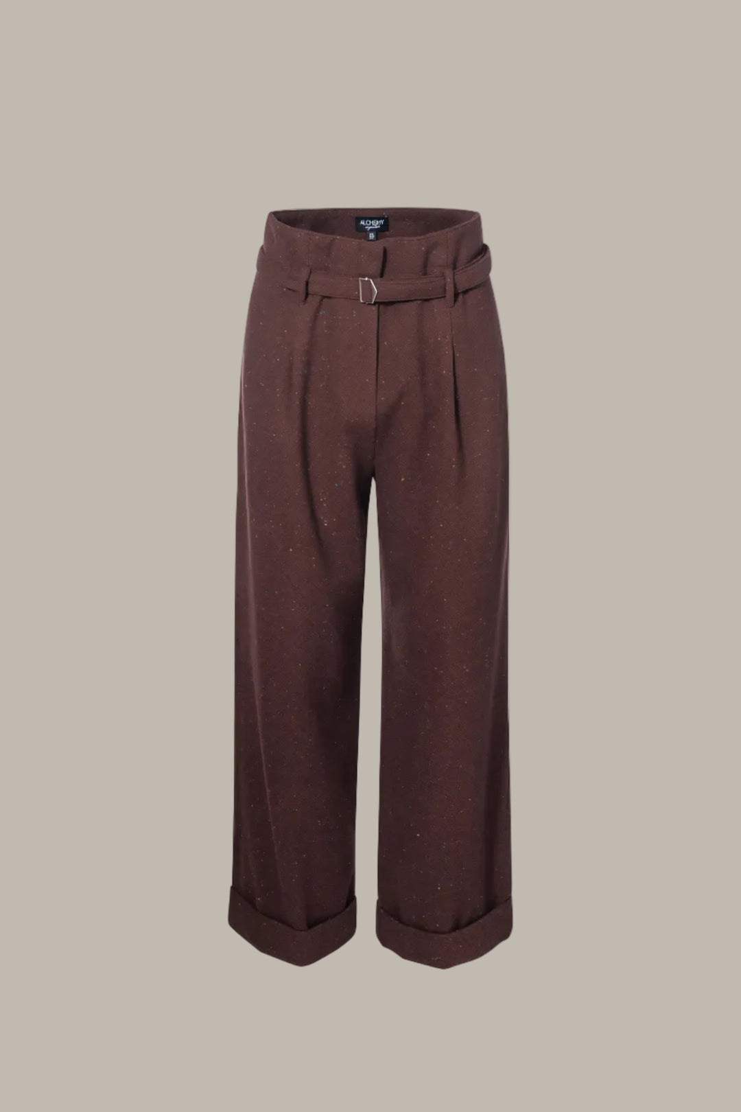 MARGO-Paper-bag wide leg trousers