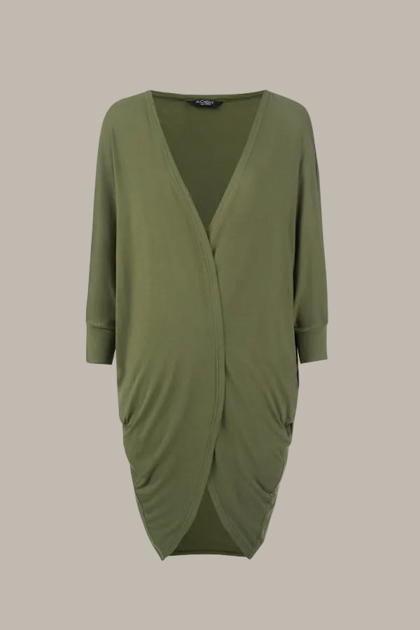 NIGELLA-Tencel Jersey Batwing Kimono Cardigan