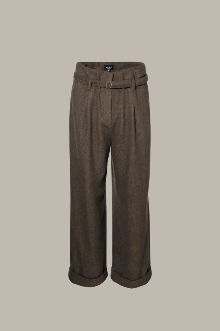 MARGO-Paper-bag wide leg trousers