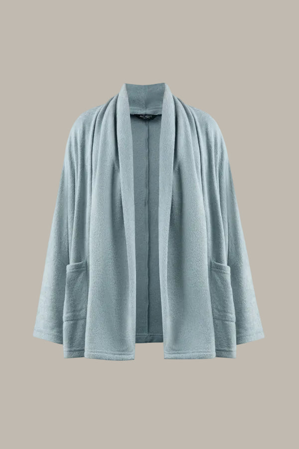 OLIVIA-CLOUD Terry-Cotton Cardigan