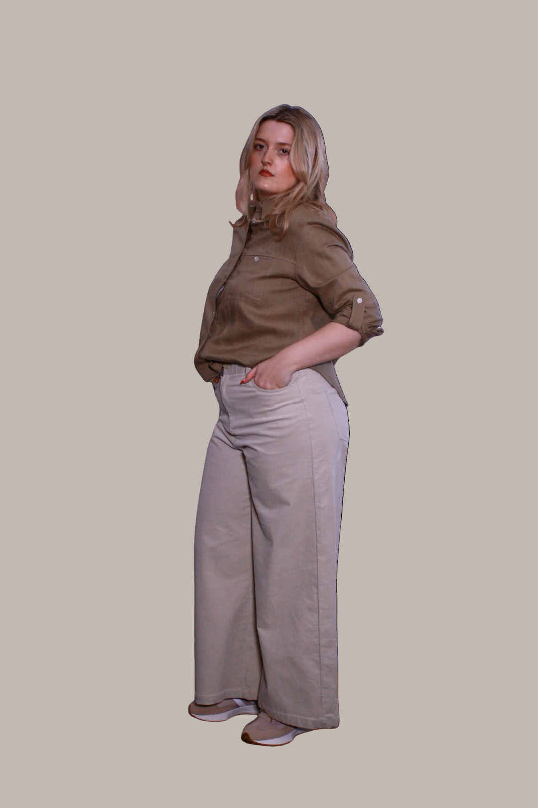 TAYLOR-Corduroy trousers