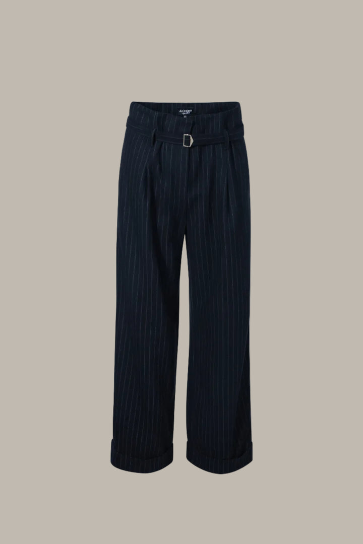 MARGO-Paper-bag wide leg trousers