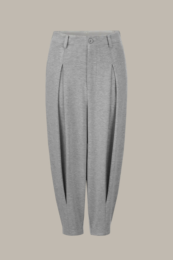 QUINN-Tencel Jersey Balloon Leg Trouser