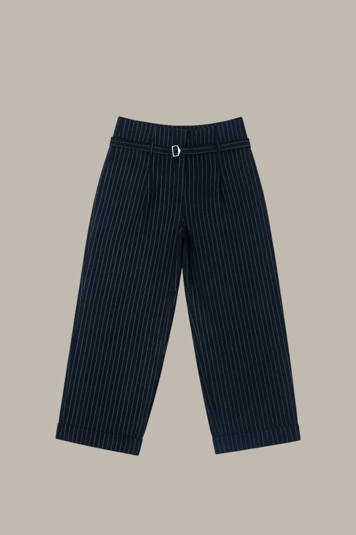 MARGO-Paper-bag wide leg trousers