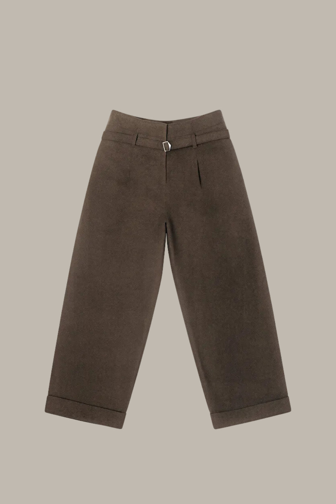 MARGO-Paper-bag wide leg trousers