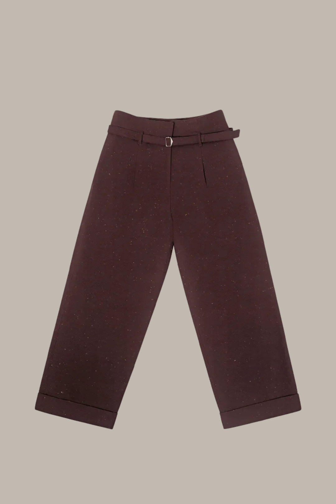 MARGO-Paper-bag wide leg trousers
