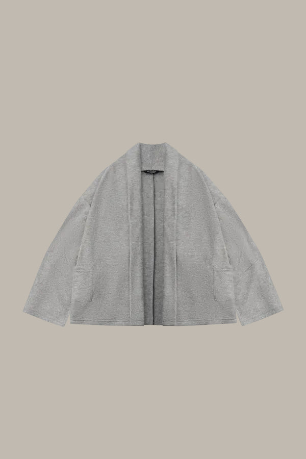 OLIVIA-CLOUD Terry-Cotton Cardigan
