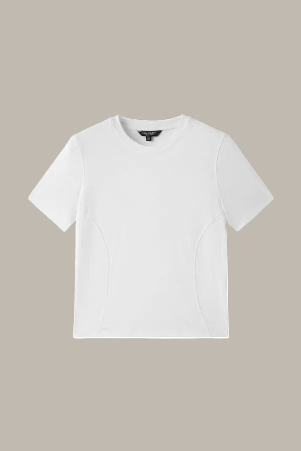 LILY-Tencel Jersey fitted tee