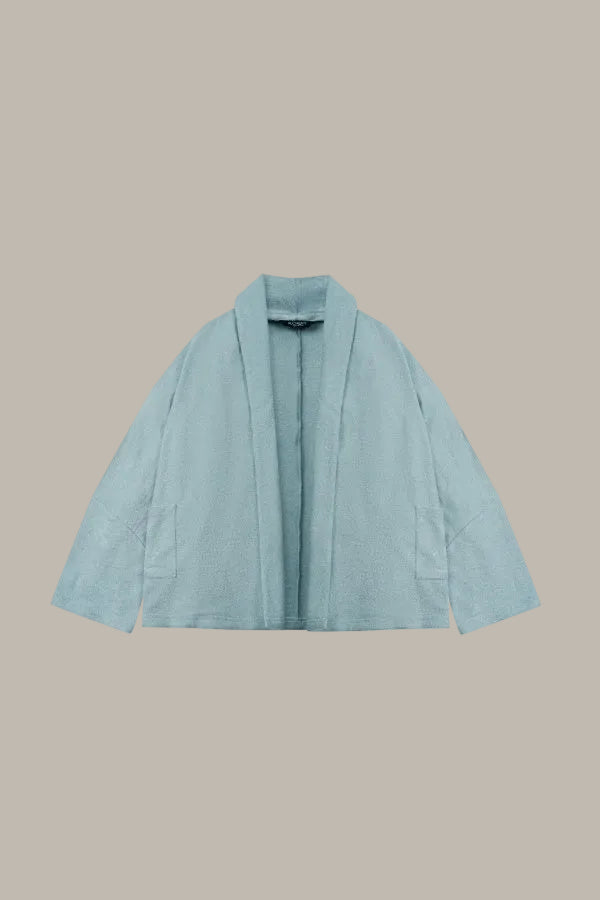 OLIVIA-CLOUD Terry-Cotton Cardigan