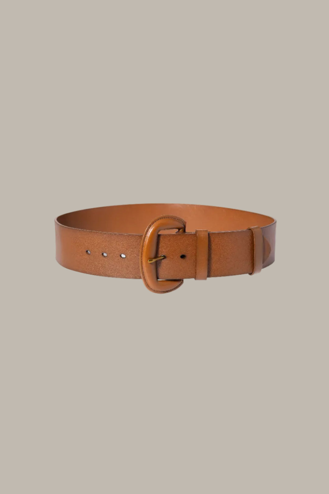 DANIELA-Leather Buckle Belt