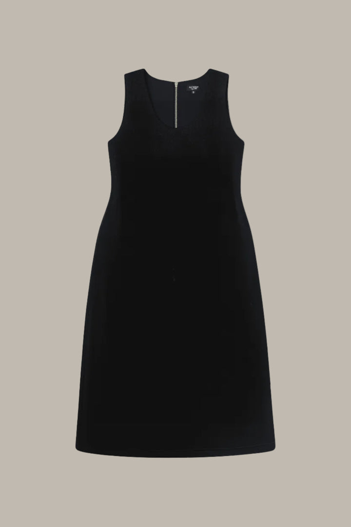 KRISTIN-Boucle shift midi dress
