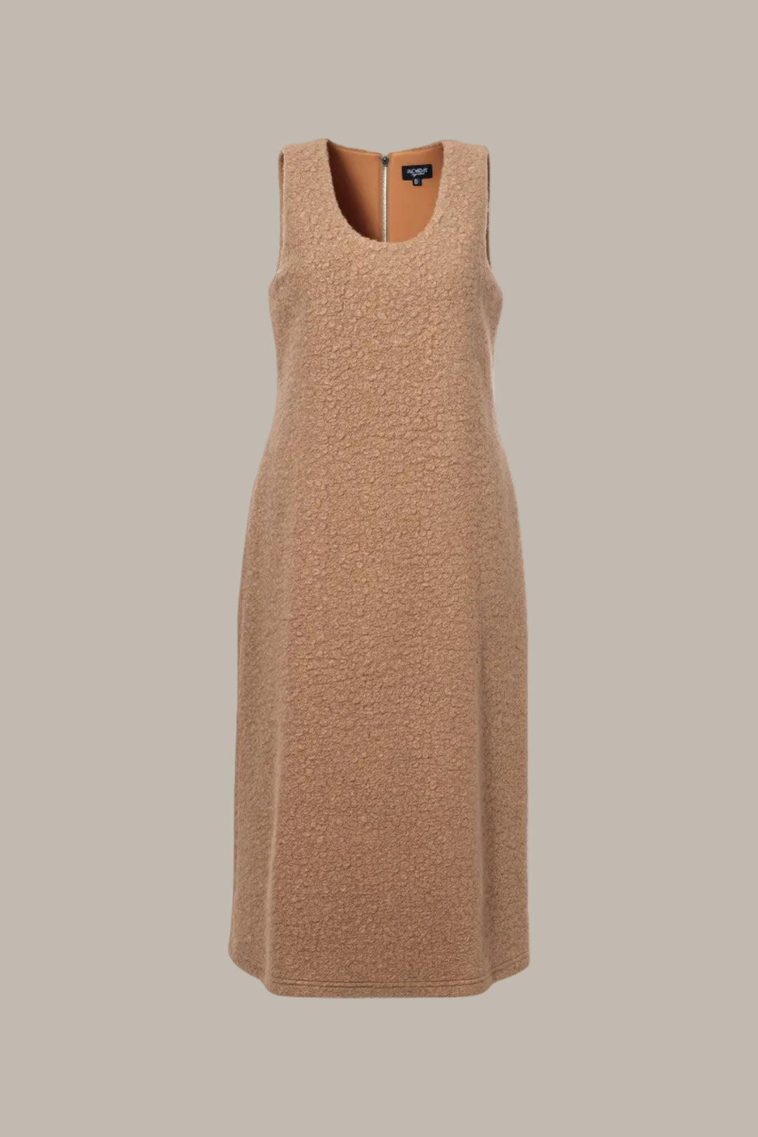 KRISTIN-Boucle shift midi dress