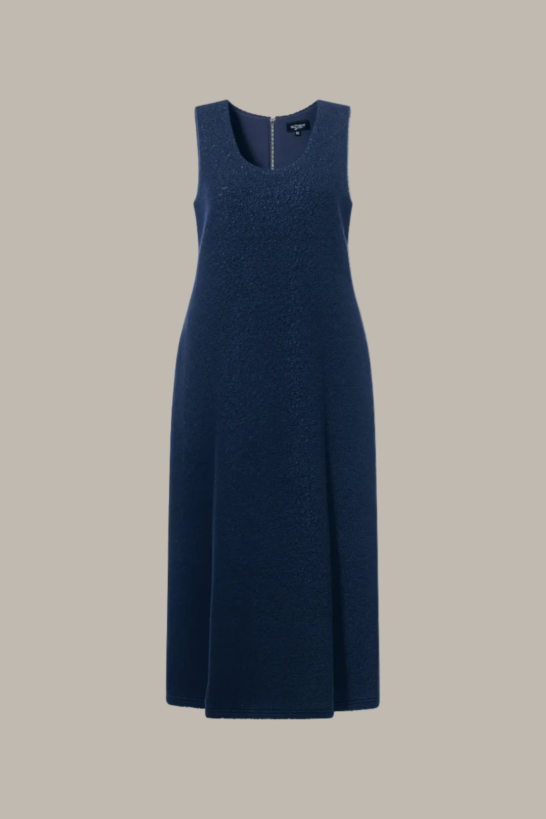 KRISTIN-Boucle shift midi dress