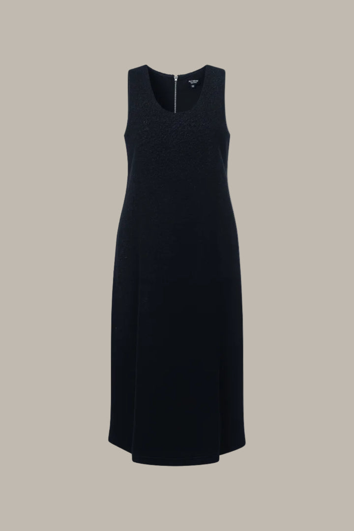 KRISTIN-Boucle shift midi dress