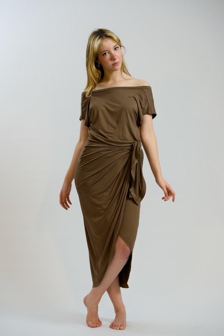 CHARLIE-Tencel Jersey dress