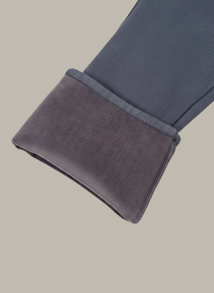 ELLIE-Cotton/Tencel blend barrel leg jean