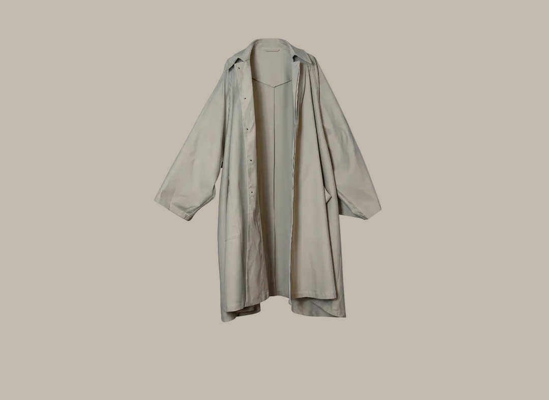 ELENOR-Maxi trenchcoat