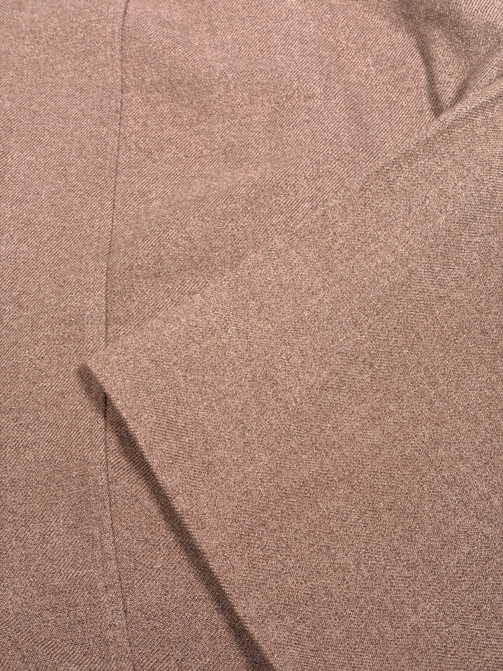 HATTIE-Wool/Viscose blend pleated trouser