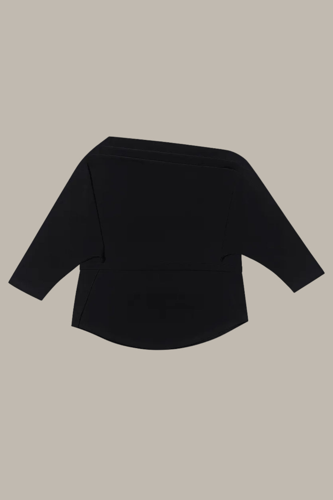 JASMIN- Stretch Suedette off the shoulder top with bow-belt