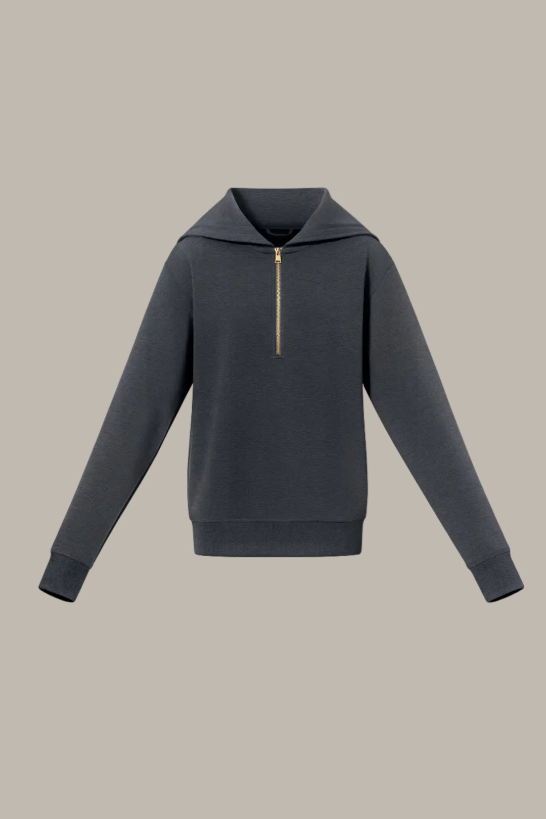 PENELOPE-Tencel jersey sailor-style hooded jumper