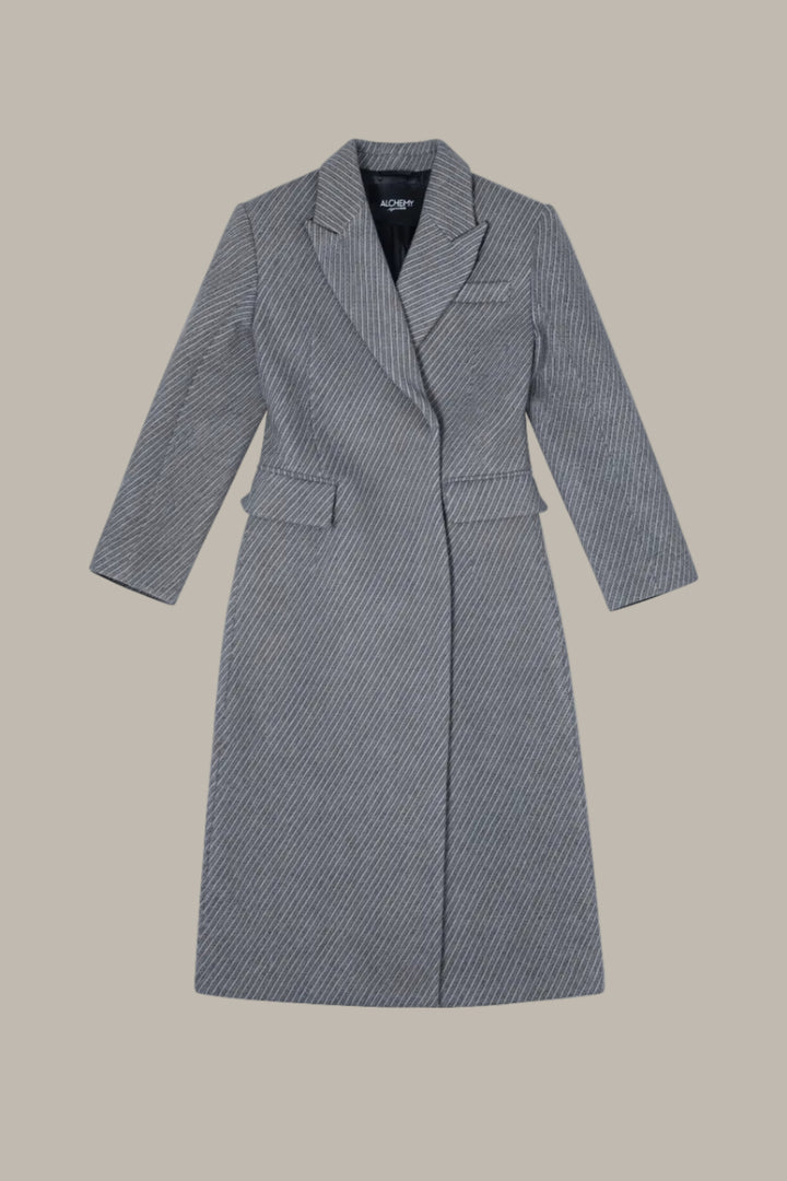 VERONICA-Wool maxi coat