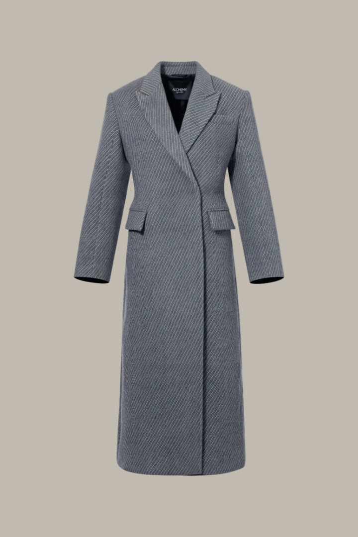VERONICA-Wool maxi coat