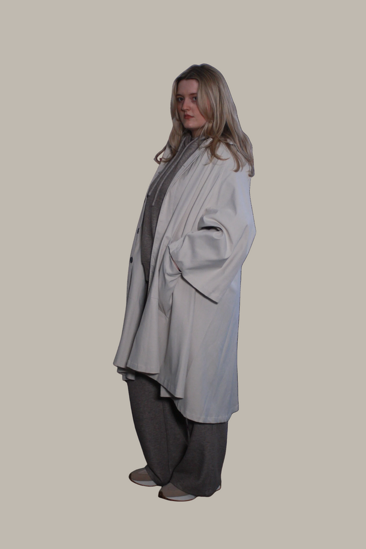 ELENOR-Maxi trenchcoat